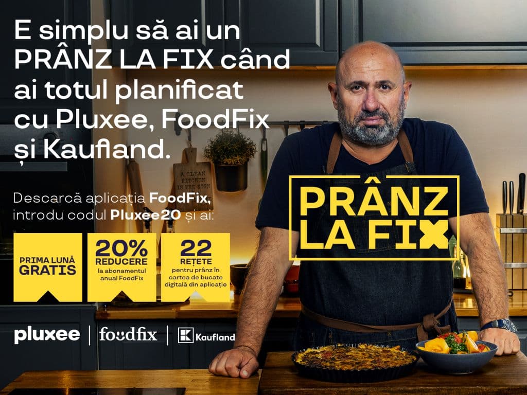 Featured image for „Prânz la Fix”: AI, retail și tichete de masă la lucru