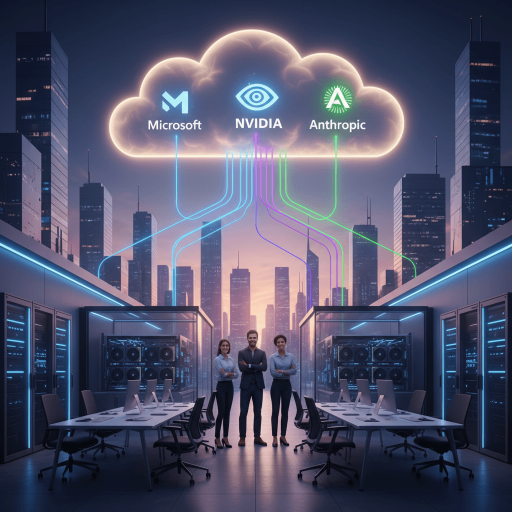 Featured image for Microsoft, Nvidia, Anthropic: The AI Alliance to Watch