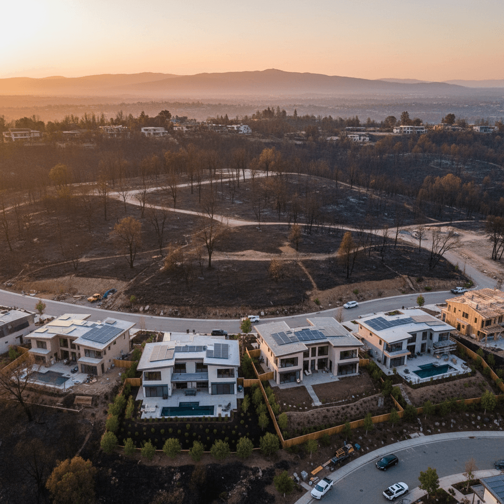 Featured image for Urban Wildfires, Recovery Gaps, and the Rise of Green Tech