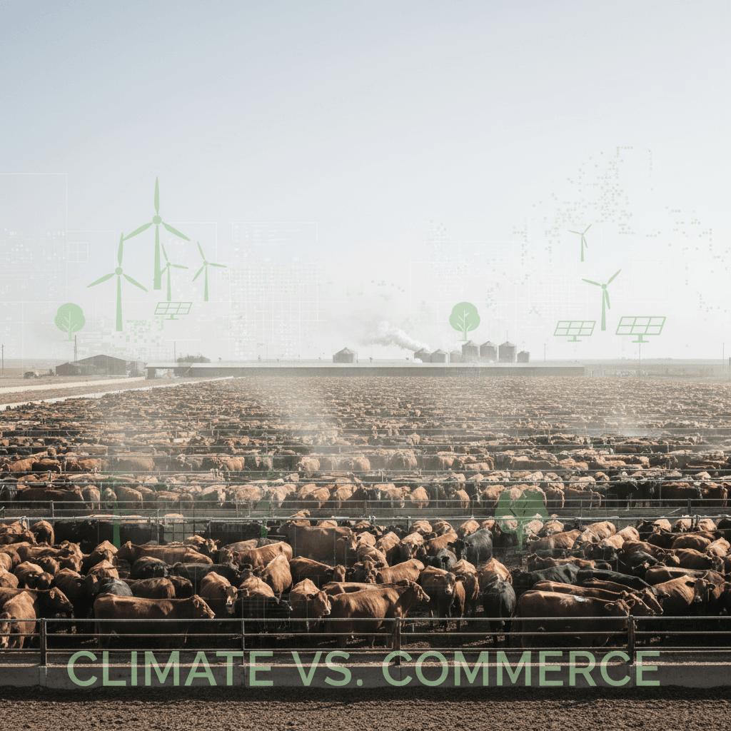 Featured image for Why “Climate-Smart Beef” Collapsed — And What Real Climate Action Looks Like