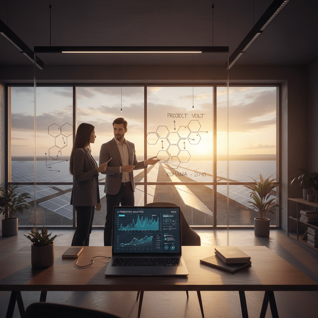 Featured image for Cum folosesc startup‑urile românești AI și energia solară