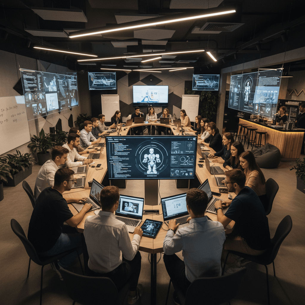 Featured image for Hackathoane AI în România: ce pot învăța companiile