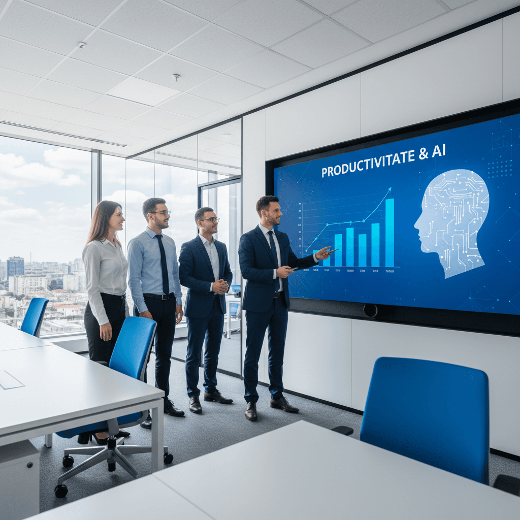 Featured image for Cum îți afectează AI locurile de muncă și profitul în 2025