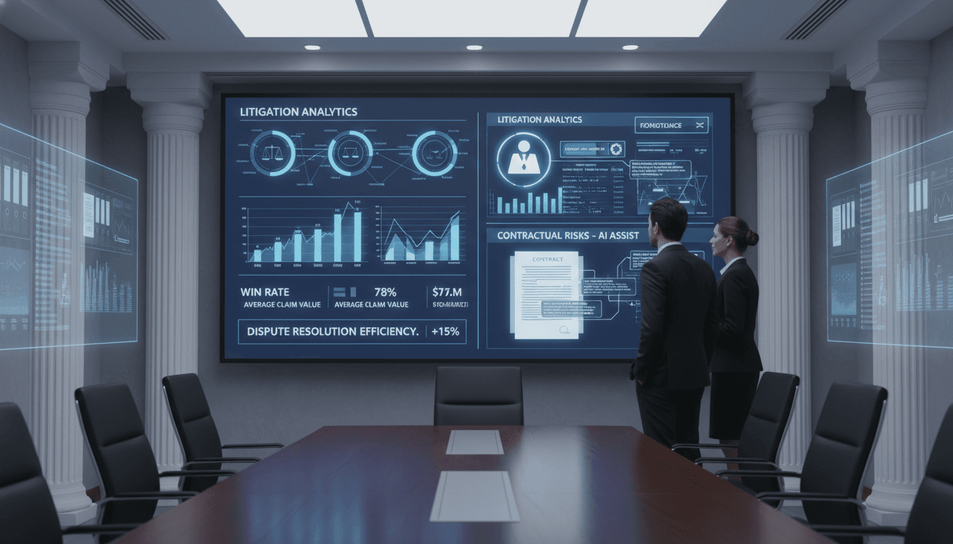 Featured image for AI în litigii comerciale: de la dosare pe hârtie la procese inteligente