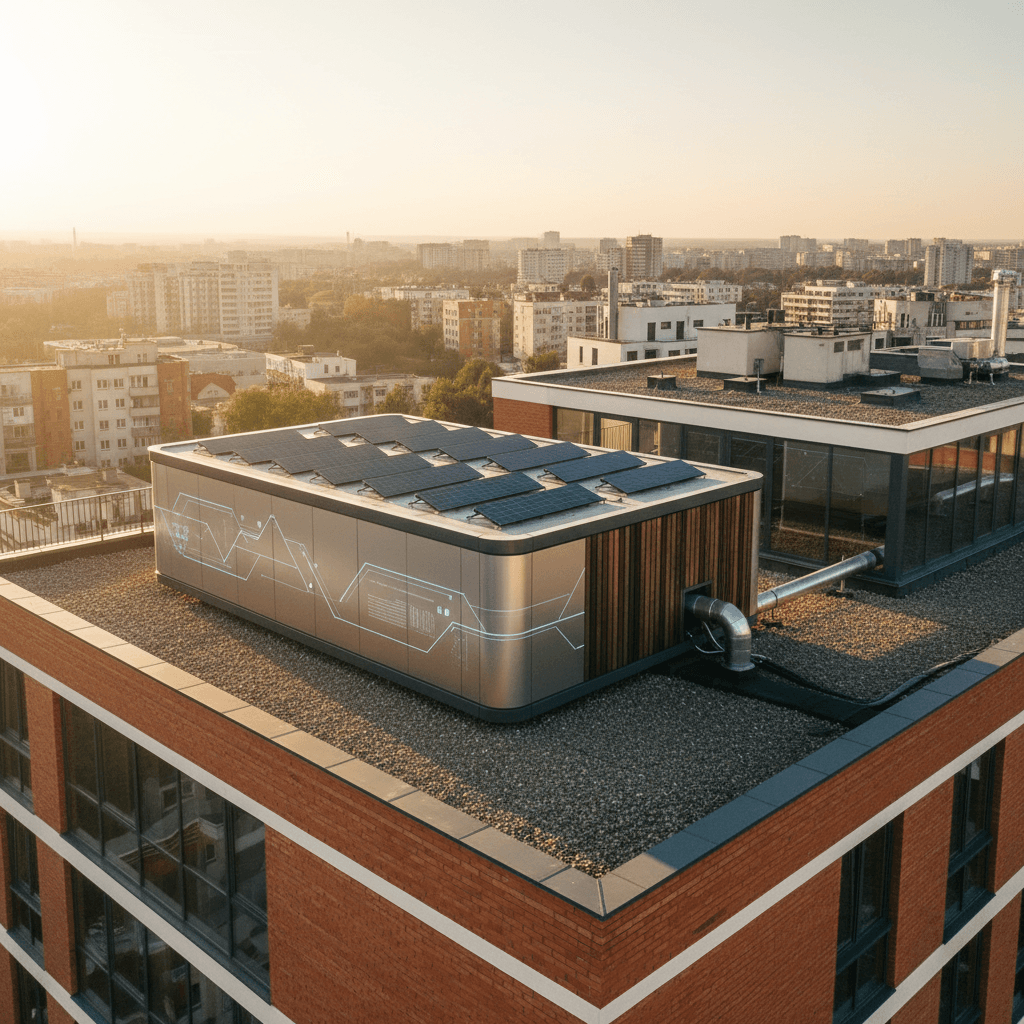 Featured image for ThermoFactor: camera tehnică plug & heat pentru șantiere inteligente