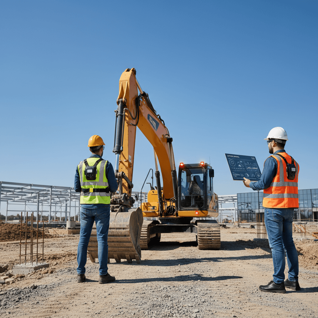 Featured image for Veste inteligentă cu avertizare: șantier mai sigur