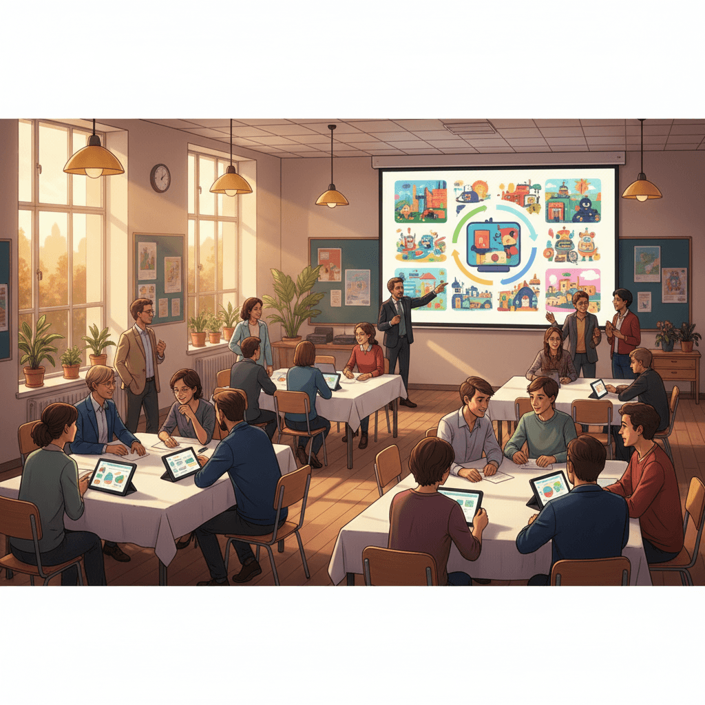 Featured image for Co-éduquer à l’IA : rapprocher école et familles