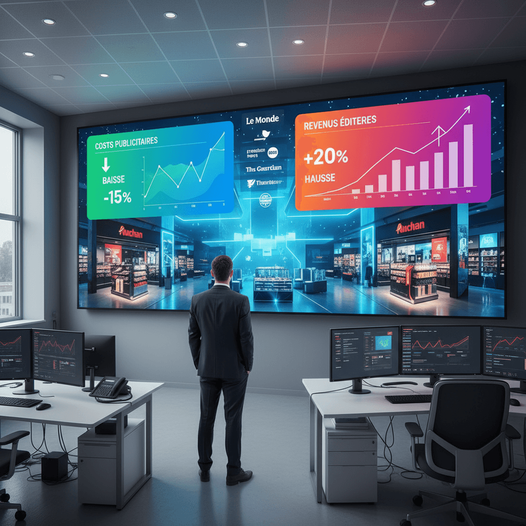 Featured image for Comment Auchan a réduit ses coûts média de 36 %