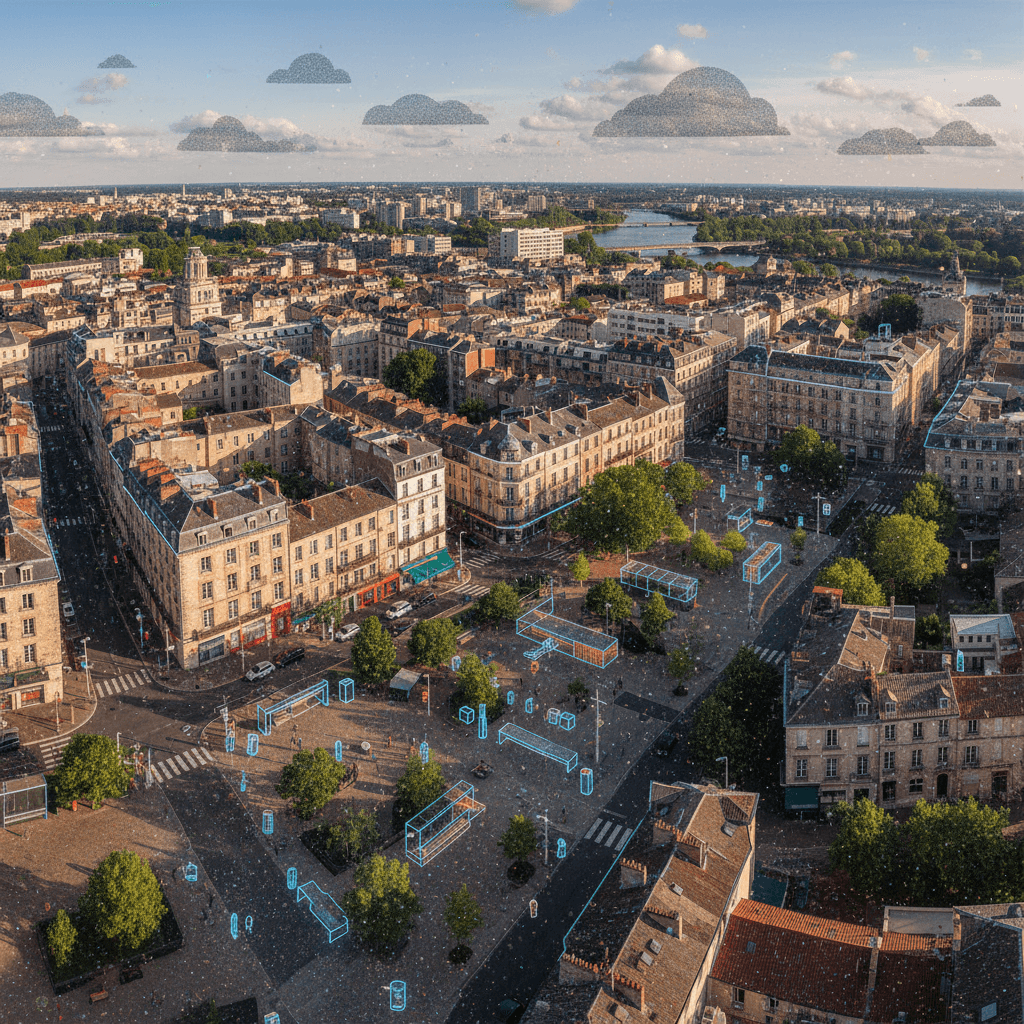 Featured image for IA, Lidar et BIM : des jumeaux numériques pour des villes plus intelligentes