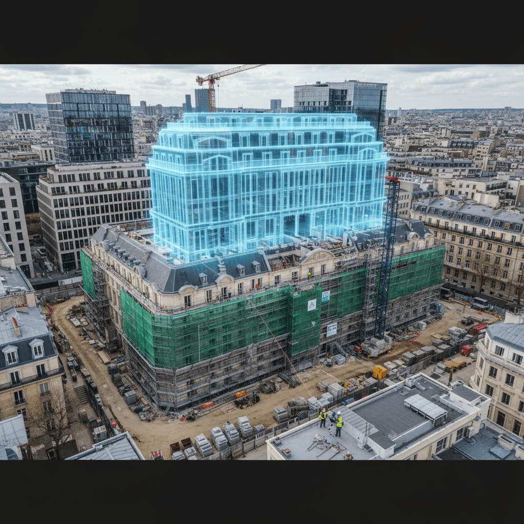 Featured image for Jumeaux numériques : vers des chantiers vraiment intelligents