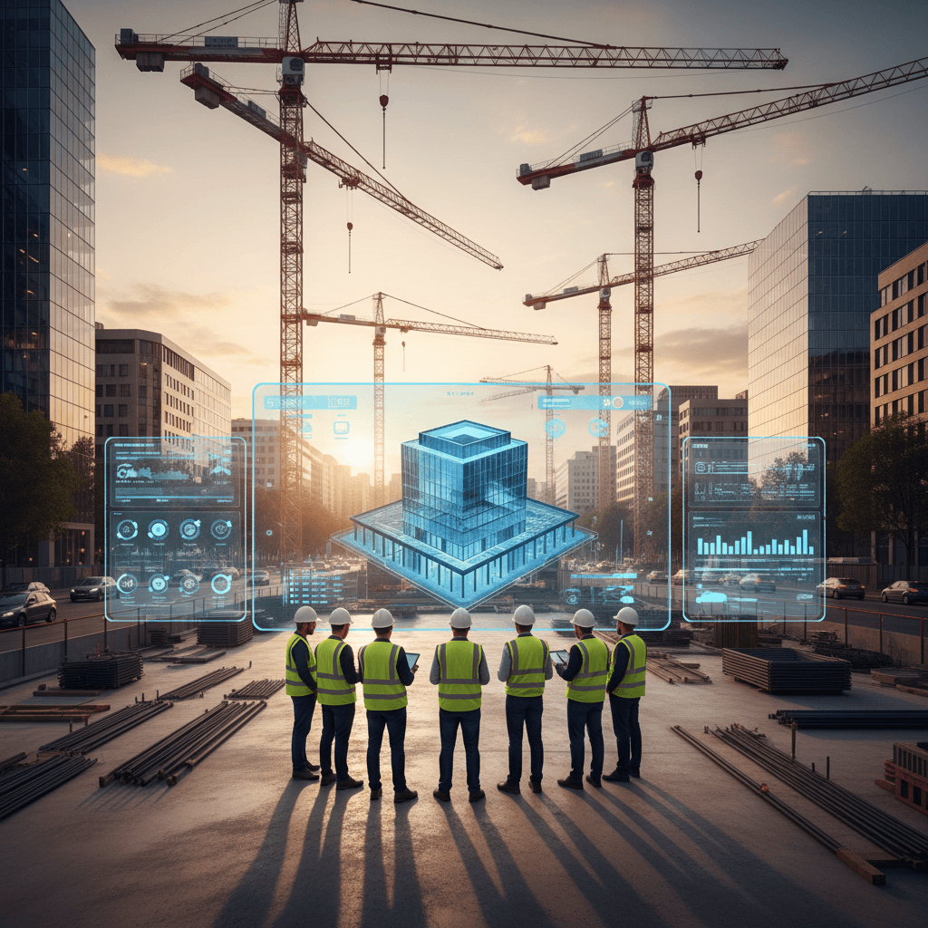 Featured image for BTP français : innovations numériques et IA sur le chantier