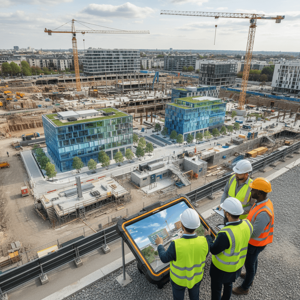 Featured image for Jumeaux numériques FARO : l’IA au service des chantiers