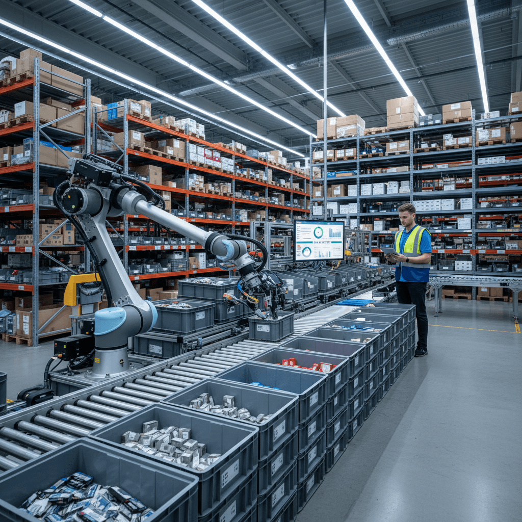 Featured image for AI-robotarm in e-fulfilment: zo verandert uw magazijn