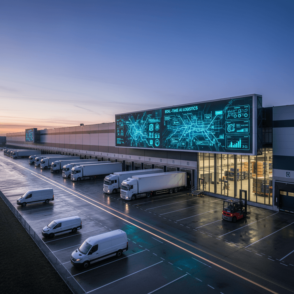 Featured image for AI als antwoord op de knelpunten in logistiek