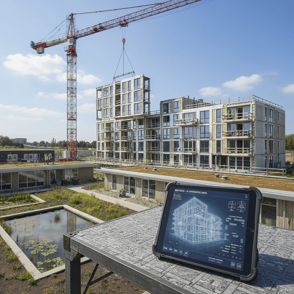 Featured image for Hoe AI en circulariteit de Nederlandse bouw herschikken