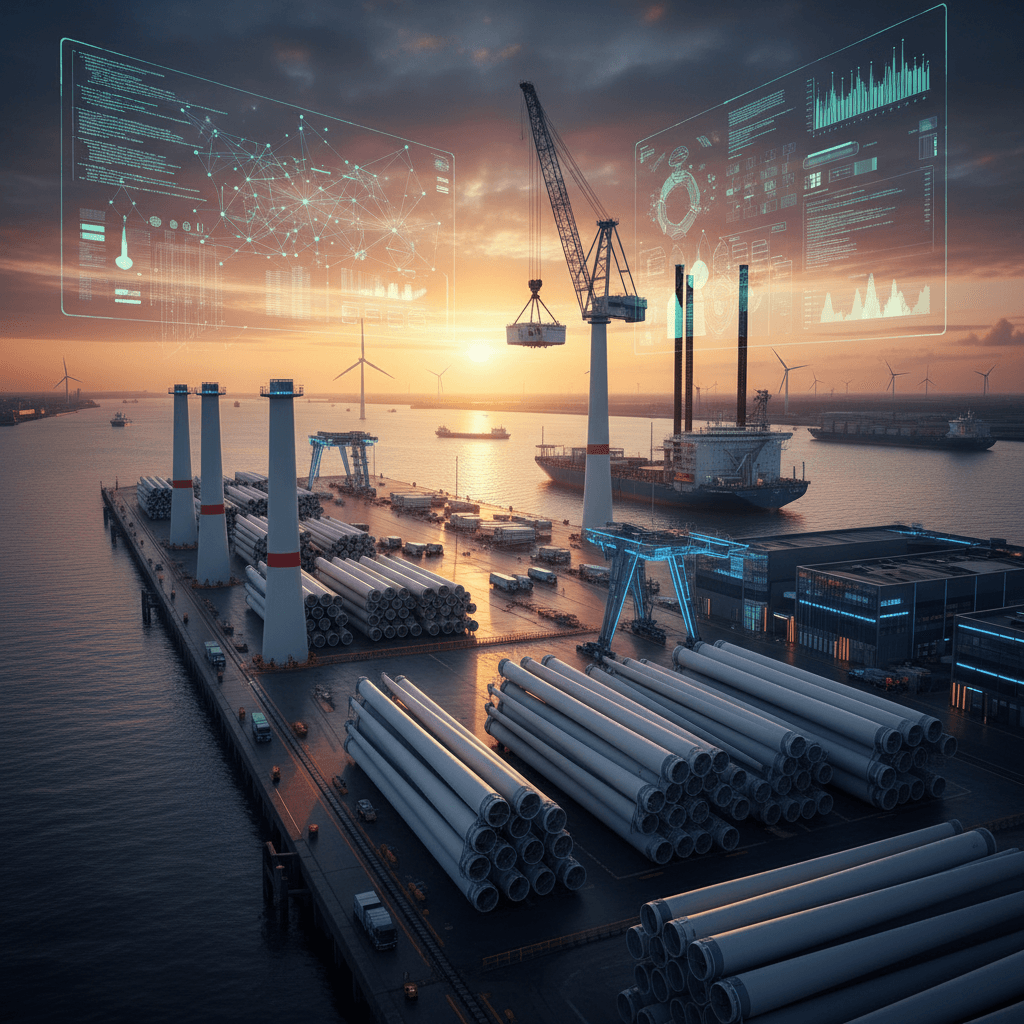 Featured image for AI-terminals voor offshore wind in Rotterdamse haven