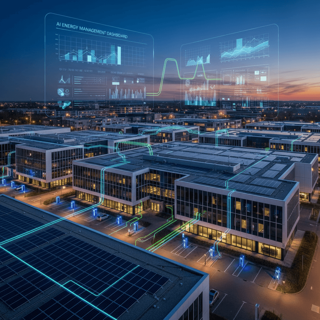 Featured image for Netcapaciteit delen met AI: kans voor bedrijventerreinen