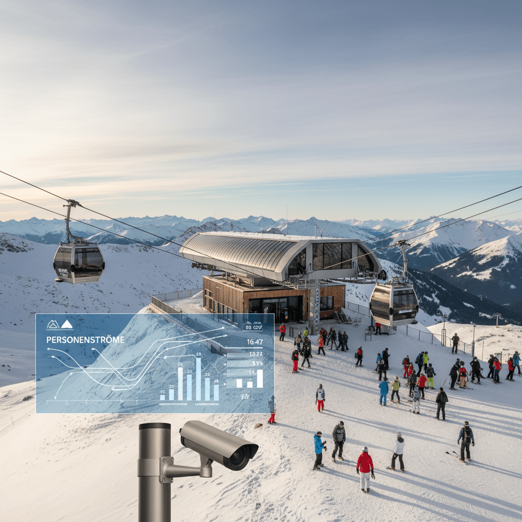 Featured image for Intelligente Kameras: Wie KI den Alpen-Tourismus steuert