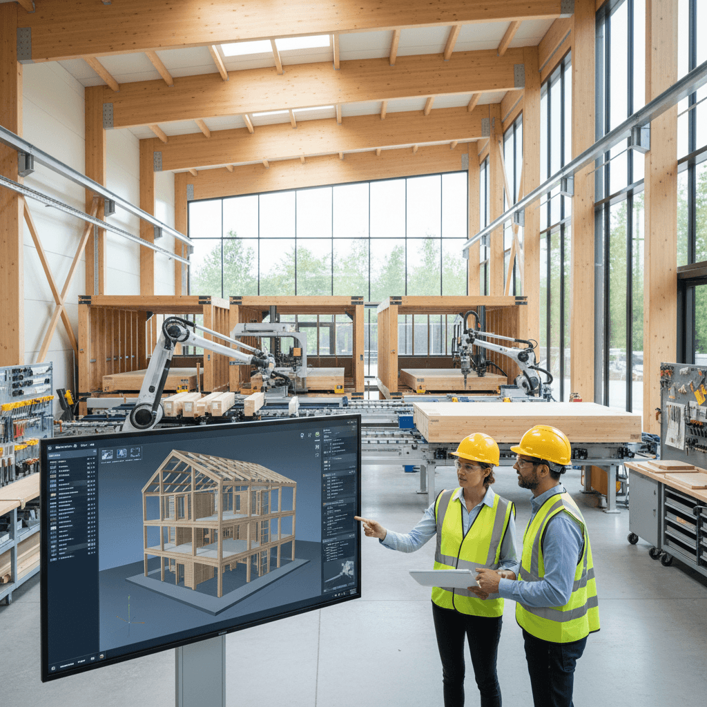 Featured image for Digitale Holzbau-Offensive: ALLPLAN & MiTek im Zusammenspiel