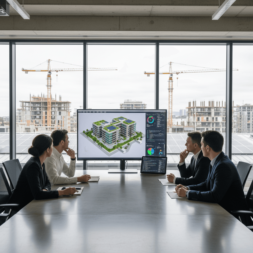 Featured image for Architekt der Zukunft: KI, BIM und nachhaltiges Bauen