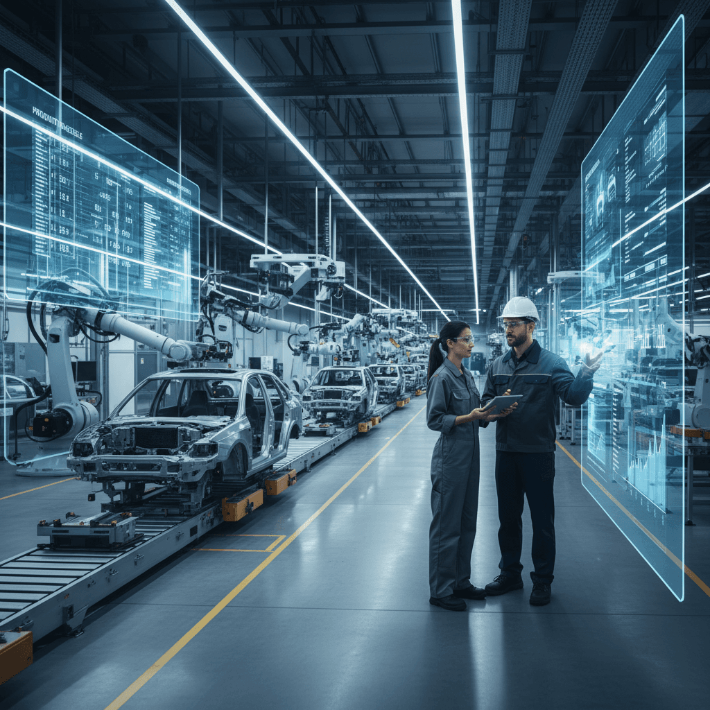 Featured image for Wettbewerbsfaktor Digitalisierung in der Produktion