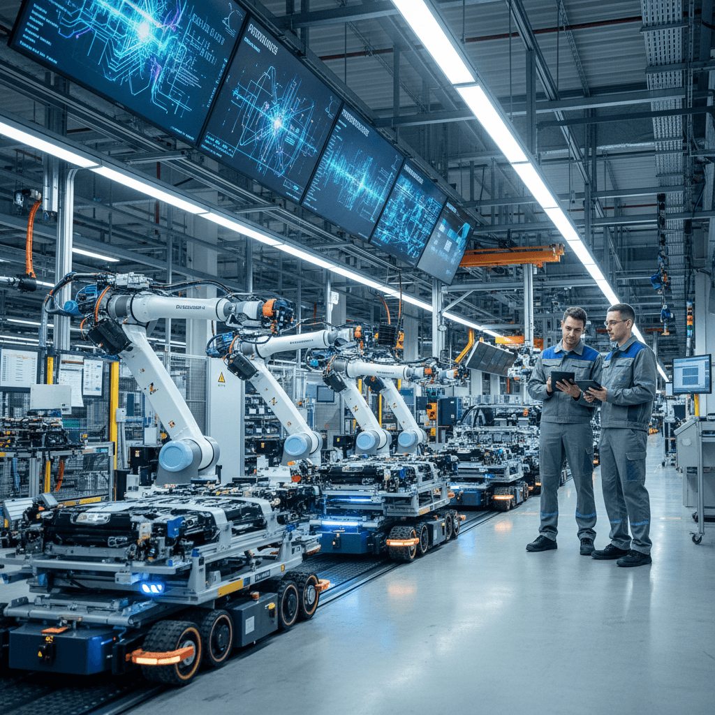 Featured image for Agentische KI trifft Robotik: Chance fĂĽr die Autoindustrie