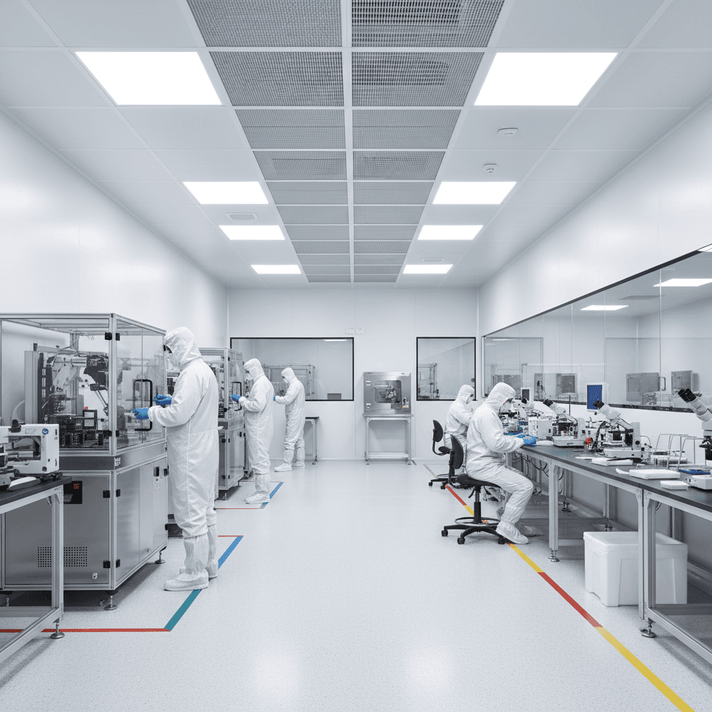 Featured image for Produktion im Reinraum: Praxiswissen fĂĽr 2025