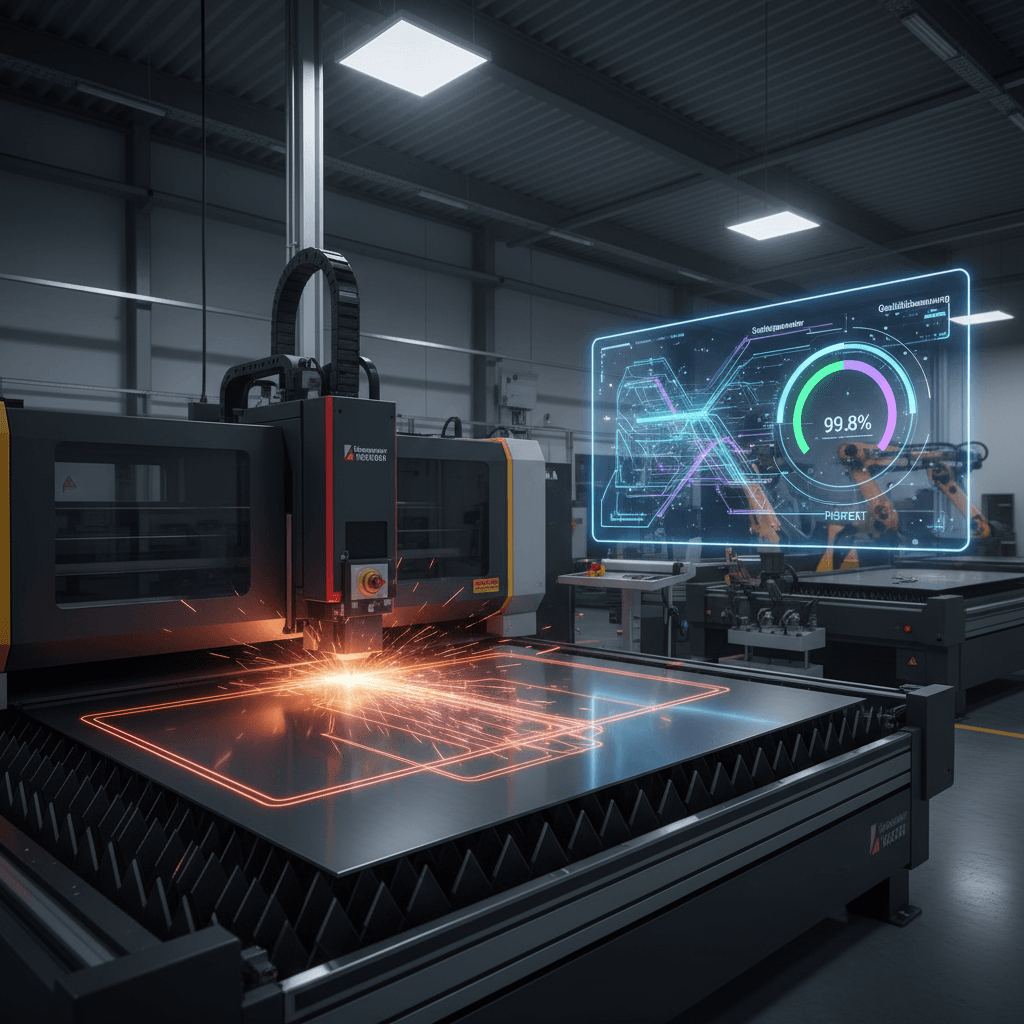 Featured image for KI-optimierte Schnittkanten: Präzision für Bleche