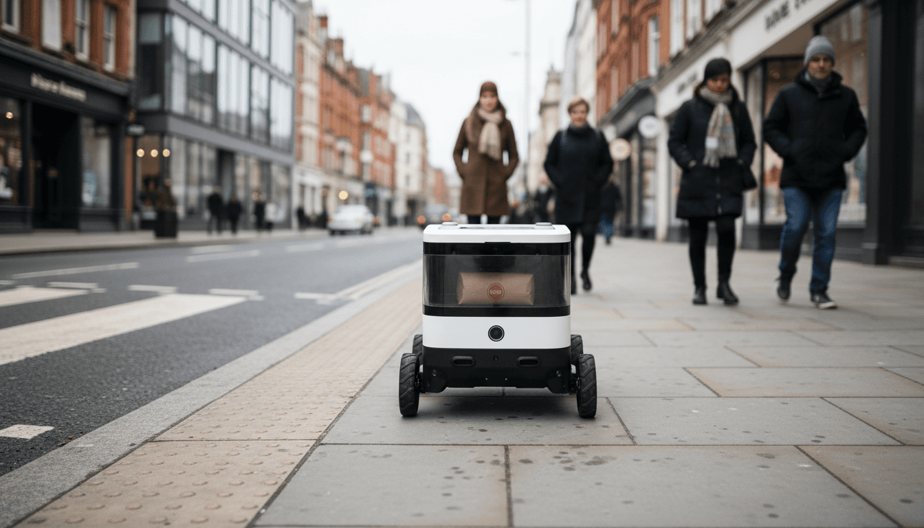 Featured image for Uber Eats ๋ฐฐ๋ฌ ๋ก๋ด, ์์จ์ฃผํ AI์ ๋ค์ ์ ์ฅ