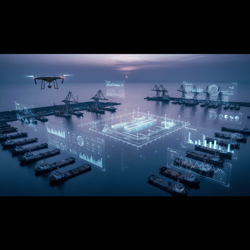 Featured image for 港湾工事DX最前線:i-ConstructionとAIで現場はどう変わるか