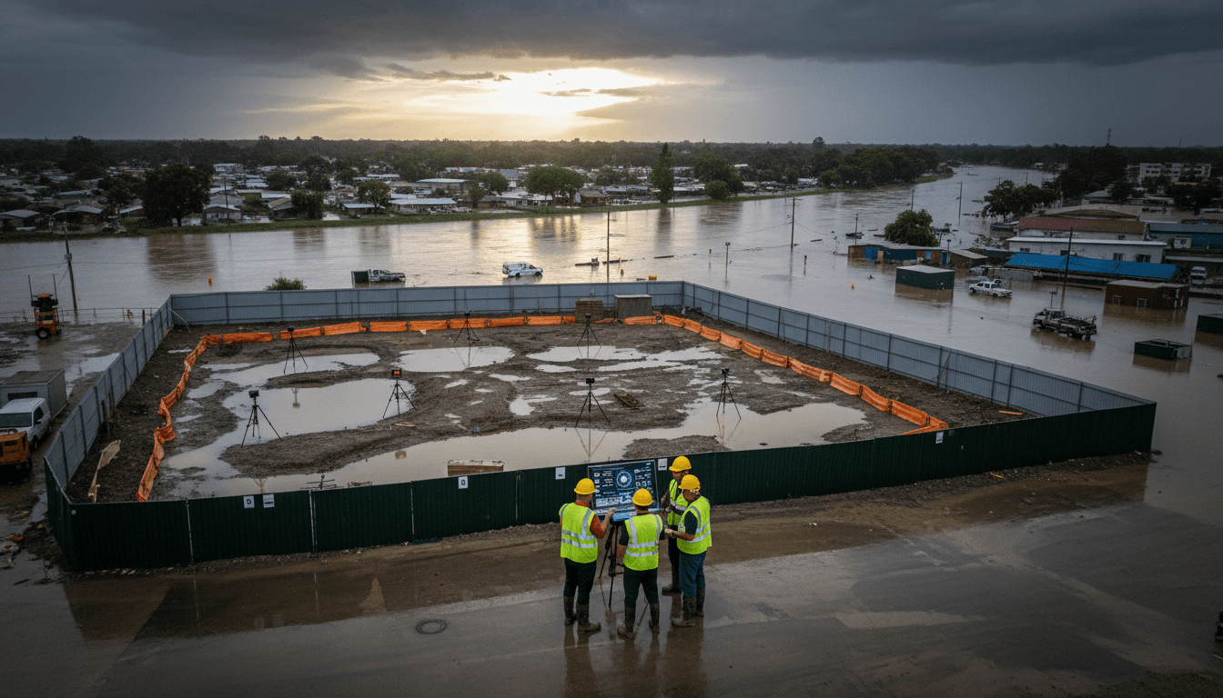 Featured image for 最大級水害の教訓:建設現場でAIが守る安全と復旧力