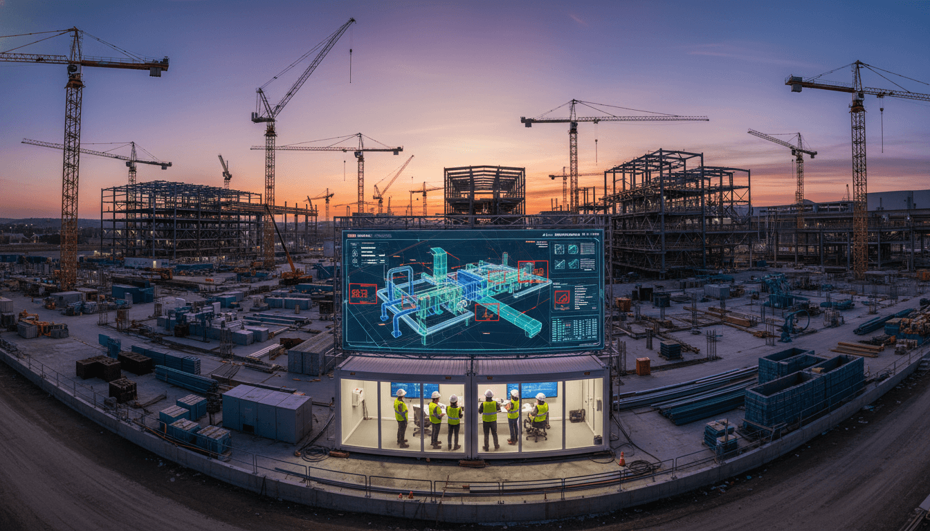 Featured image for 米国製造拠点ラッシュに学ぶ、AIで変わる大型建設プロジェクト管理