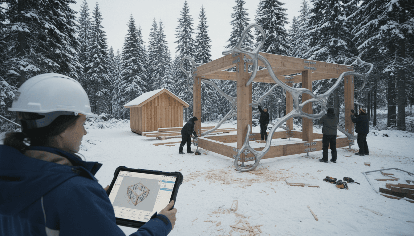 Featured image for 建設3Dプリンター×未利用木材×AIで現場が変わる実践法