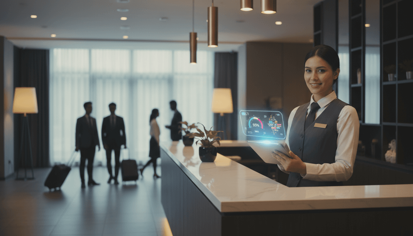 Featured image for ホテル接客をAIが0〜100点で採点:研修の新常識