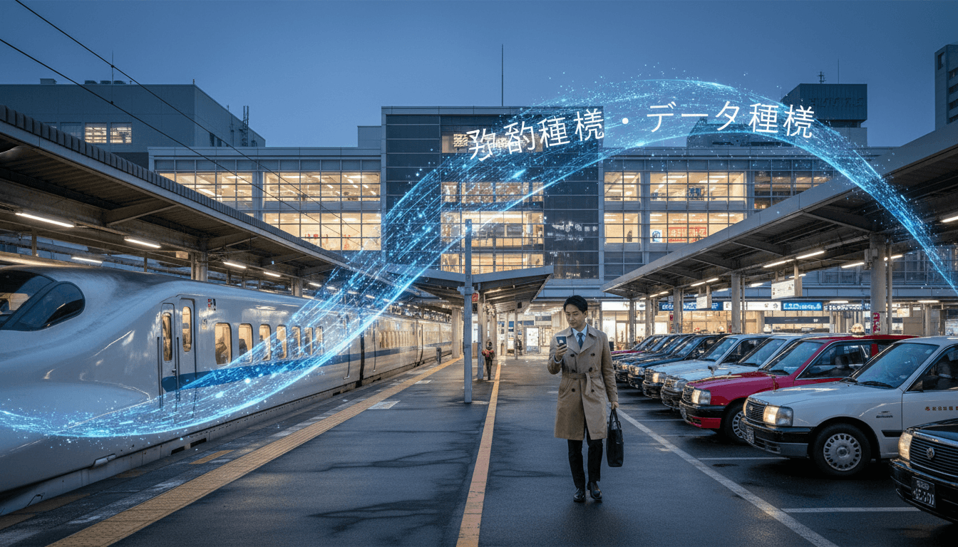 Featured image for 新幹線×タクシー予約連携が示す、観光AIの実装ポイント