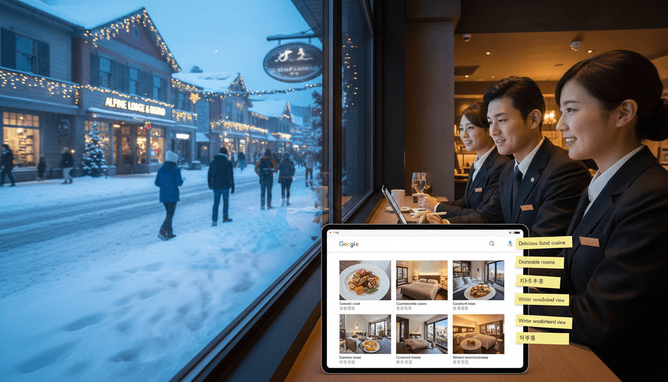 Featured image for Googleããžãã¹ãããã£ãŒã«æçš¿ÃAIã§èгå
é客ã䌞ã°ãæ¹æ³