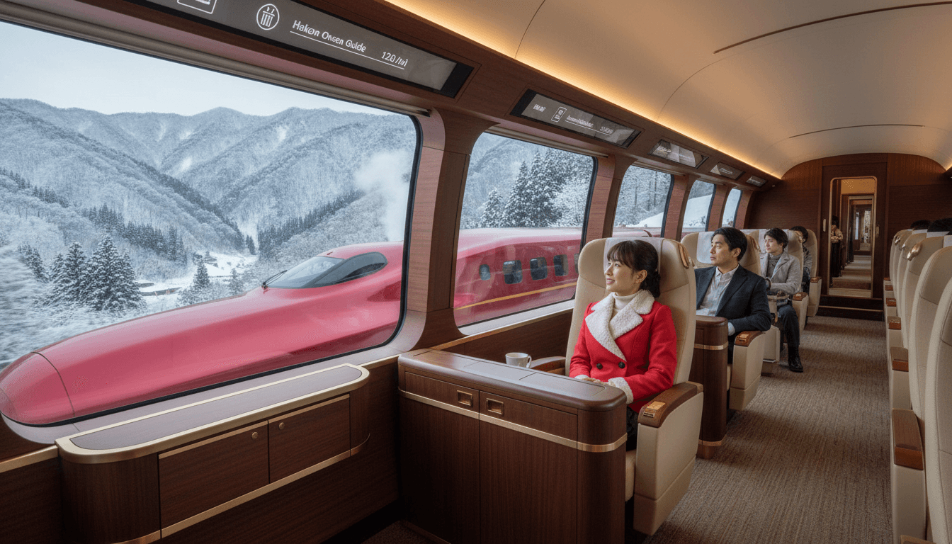 Featured image for ç®±æ ¹ç»å±±é»è»ã®æ°åè»äž¡ãšAIã§å€ãã芳å
äœéšèšèš