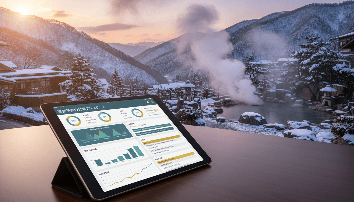 Featured image for äººæ°æž©æ³æ
通250éžãAIã§èªã¿è§£ããéå®¢ãšæºè¶³åºŠã®äŒžã°ãæ¹