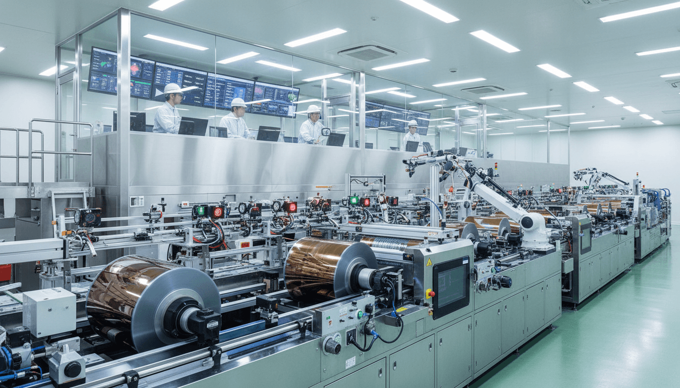 Featured image for フィルム型ペロブスカイト量産へ:AIが製造工程を強くする