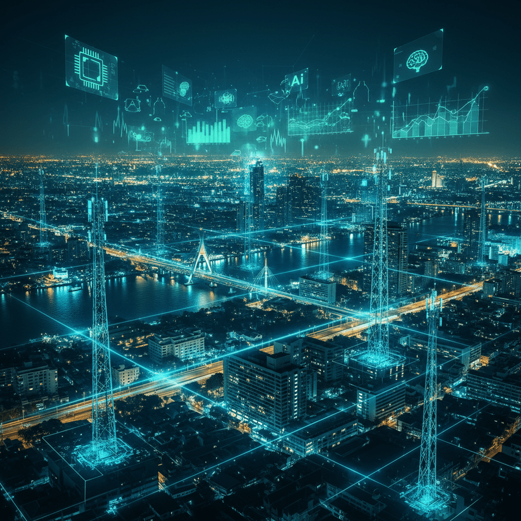 Featured image for True ใช้ AI ลดพลังงานเครือข่าย 12% บทเรียนสำคัญสู่พลังงานสะอาด