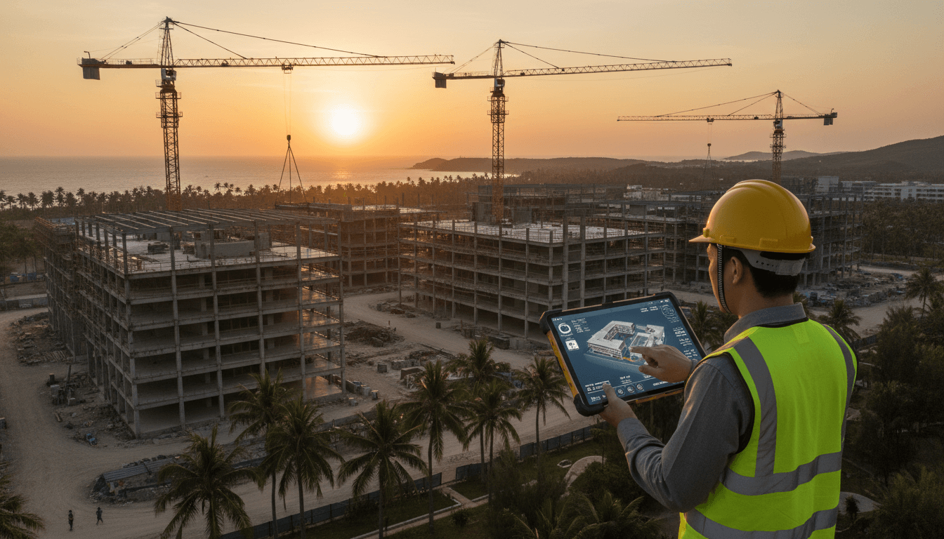 Featured image for 从海南拼命建大学,看AI如何重塑中国智慧工地