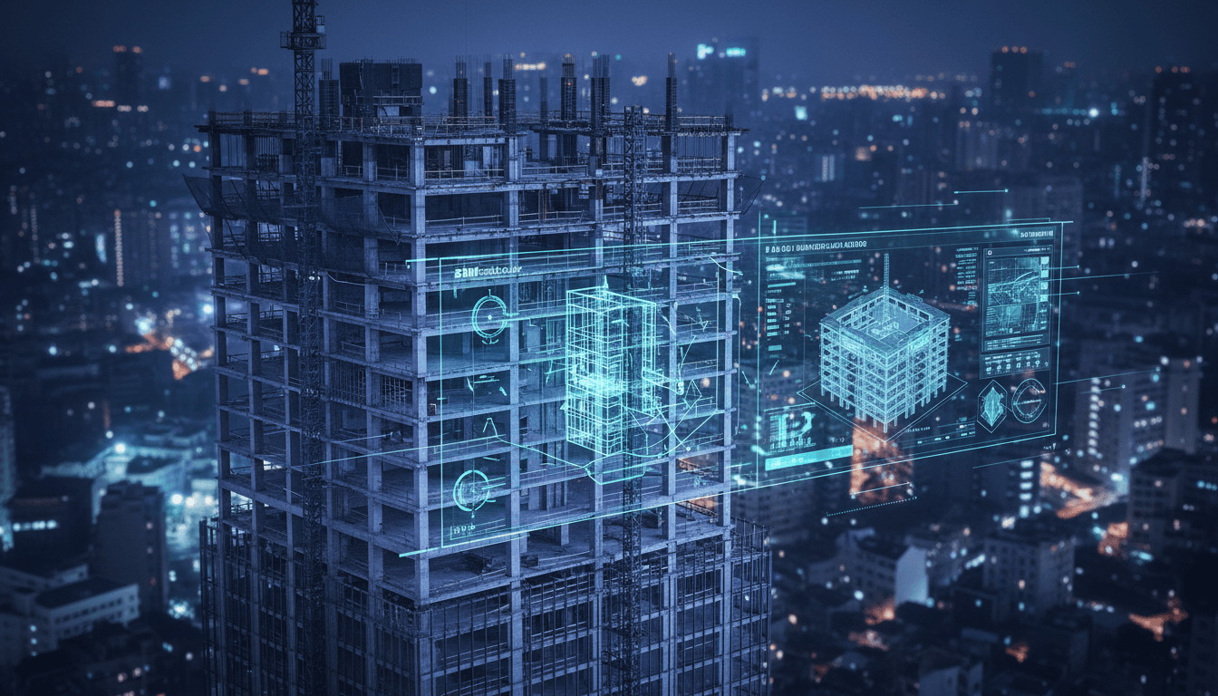 Featured image for 从可动3D到智慧工地:AI如何重塑建筑BIM与施工仿真