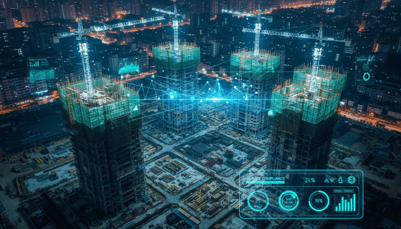 Featured image for AI补上智慧工地“最后一公里”:从城市智能到现场落地