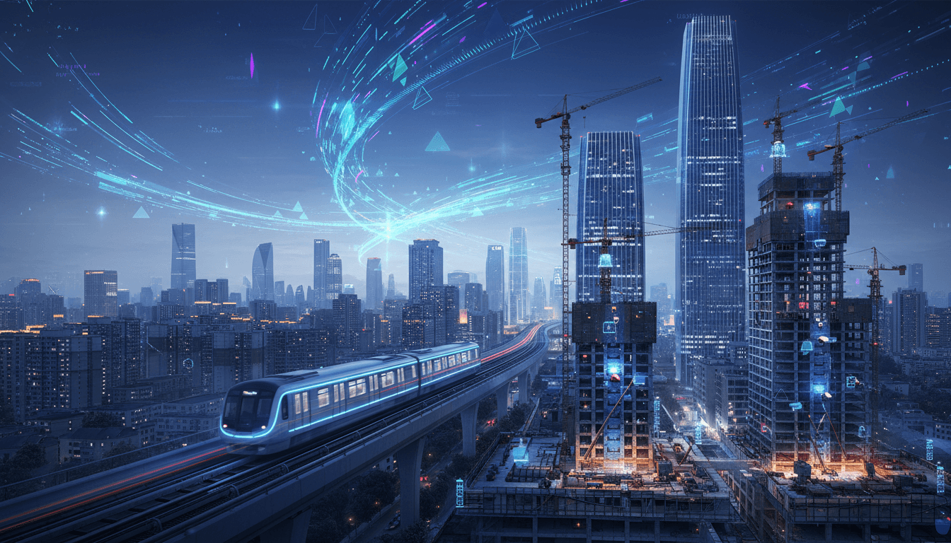 Featured image for 从成都地铁到智慧工地:AI如何重塑中国“造城”方式