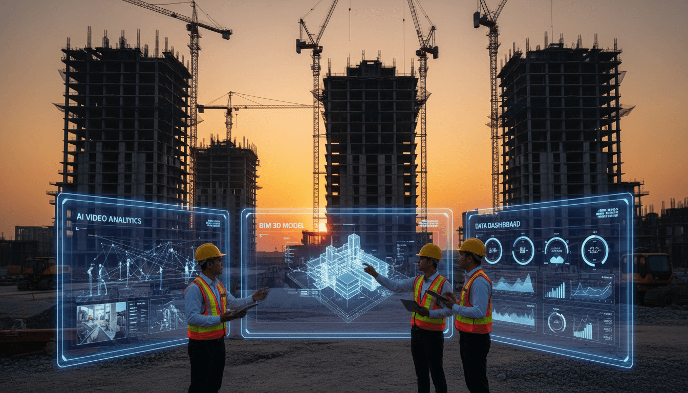 Featured image for 从商汤AI大装置,看智慧工地如何跑赢下一轮建筑周期