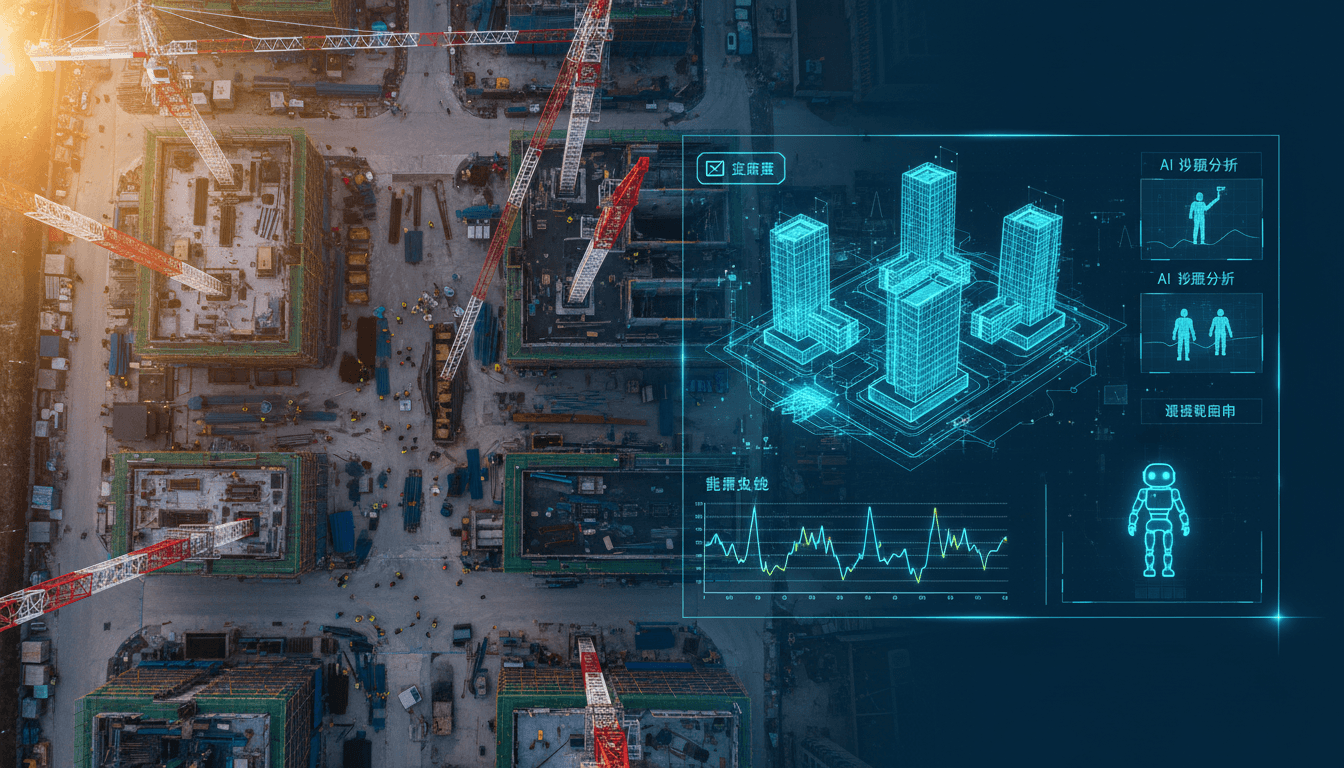 Featured image for 从英伟达疯狂撒钱,看中国建筑业如何做智慧工地