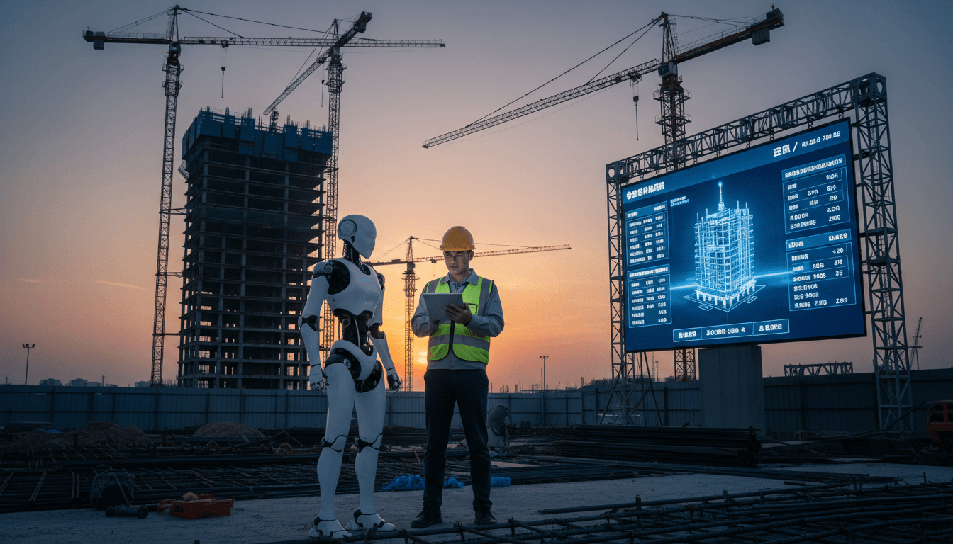 Featured image for 从星尘智能到智慧工地:AI机器人如何加速建筑业变革