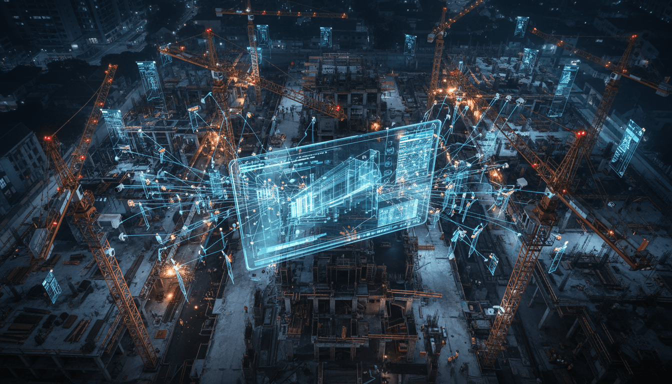 Featured image for 从Palantir到智慧工地:蜂群思维重塑建筑AI管理