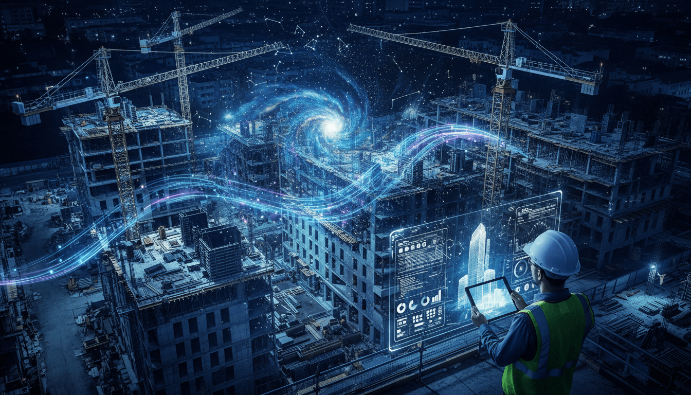 Featured image for 从“元星空”到智慧工地:AI如何重塑工程管理与施工现场