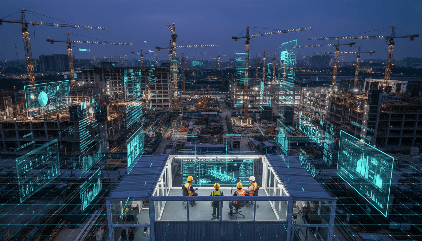 Featured image for 从鸿蒙百万大奖到智慧工地:看“含鸿量”如何变成建筑业的“AI含金量”